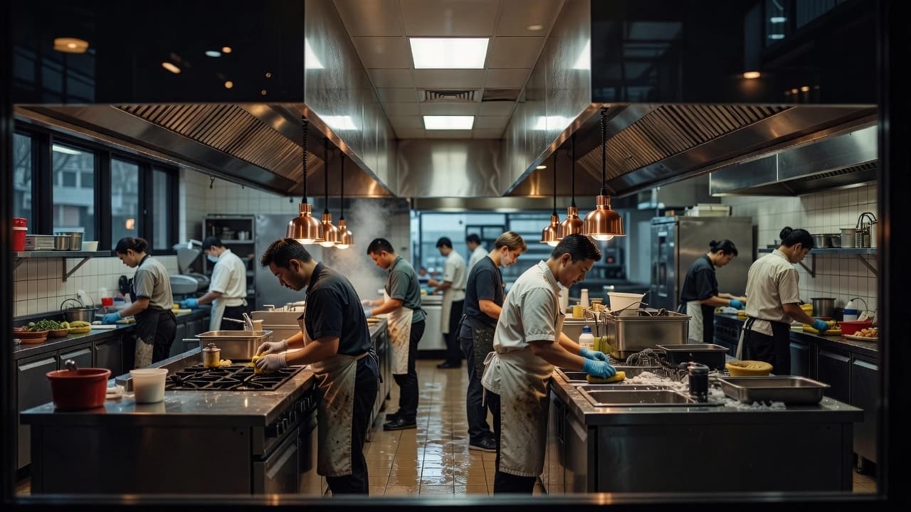 What a Commercial Kitchen Deep Clean Actually Includes