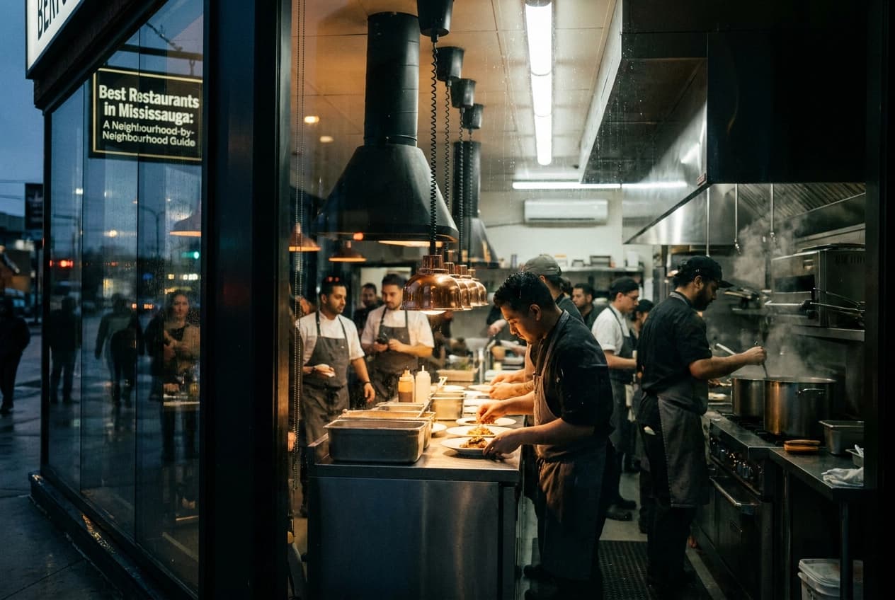 Best Restaurants in Mississauga: A Neighbourhood-by-Neighbourhood Guide