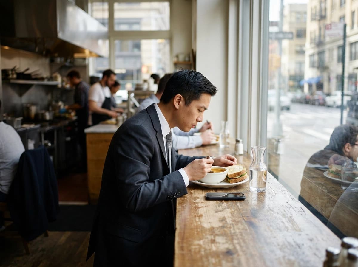 The Solo Lunch: Best Affordable Restaurants for Eating Well on Your Own The Solo Lunch: Best Affordable Restaurants for Eating Well on Your Own