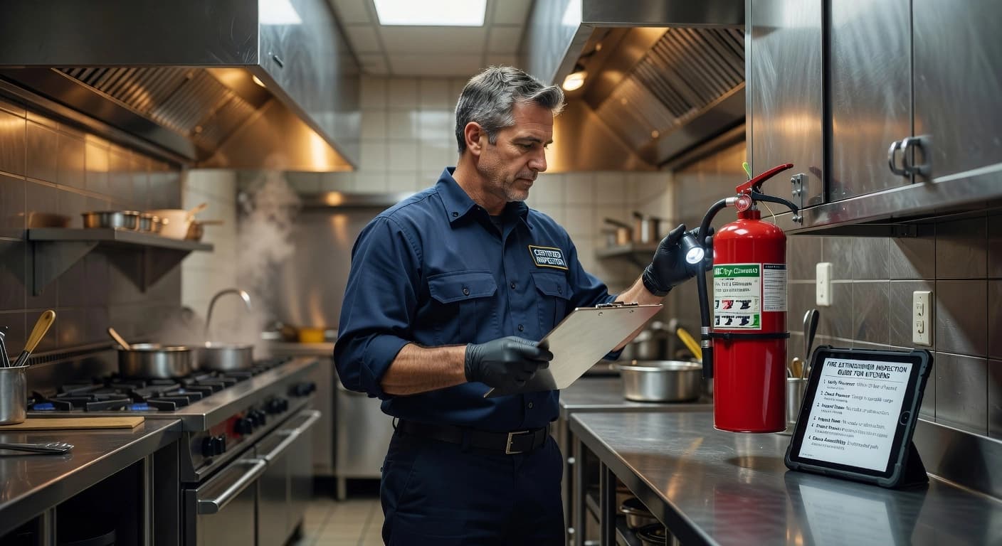 Fire Extinguisher Inspection Guide for Kitchens