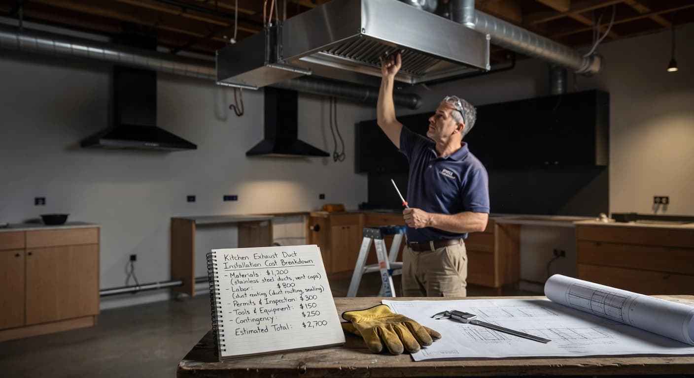 Kitchen Exhaust Duct Installation Cost Breakdown