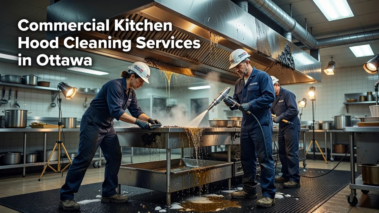 Commercial Kitchen Hood Cleaning Services in Ottawa