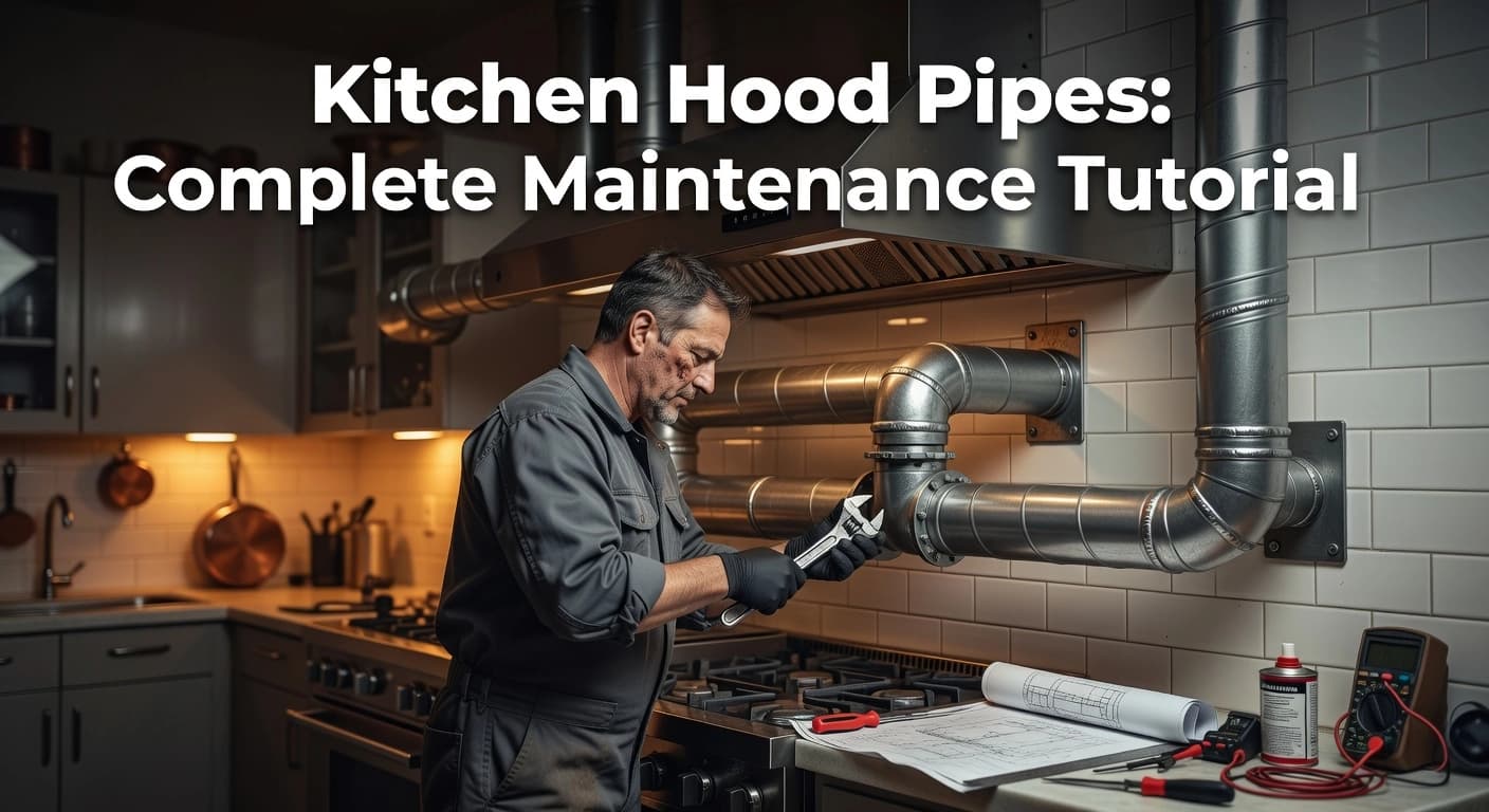 Kitchen Hood Pipes: Complete Maintenance Tutorial