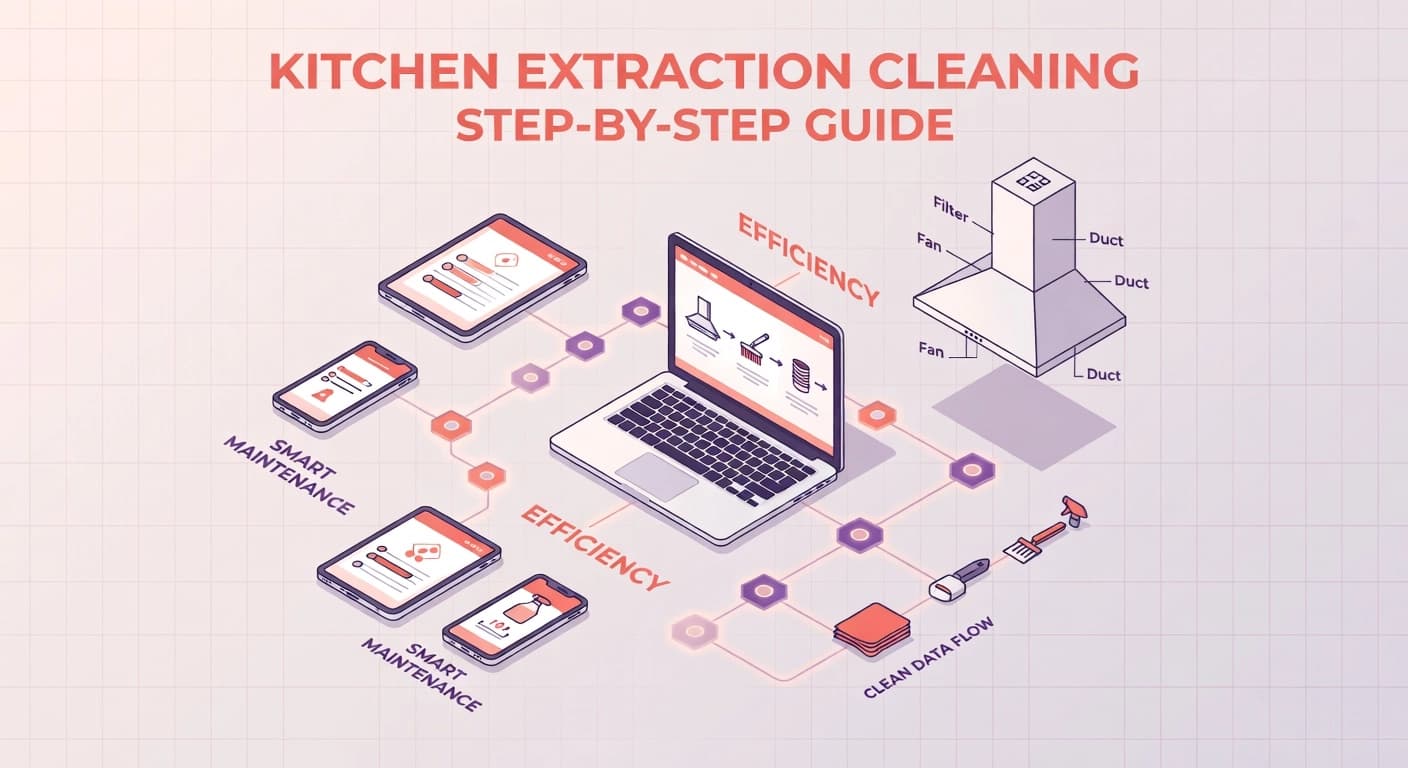 Kitchen Extraction Cleaning: Step-by-Step Guide