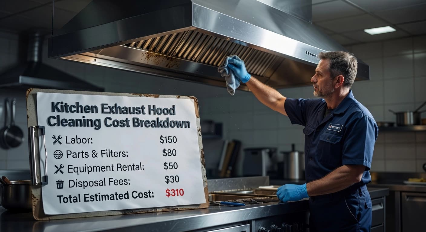 Kitchen Exhaust Hood Cleaning Cost Breakdown