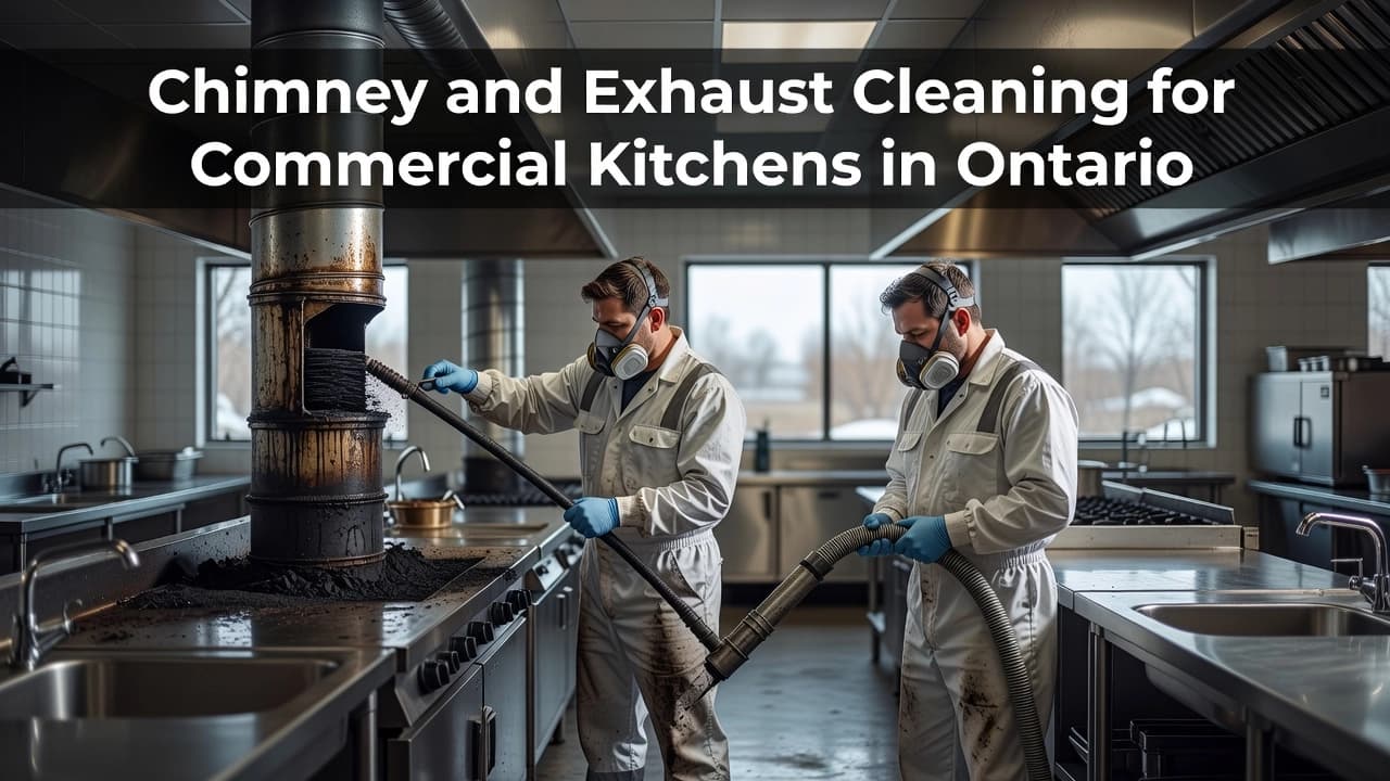 Chimney and Exhaust Cleaning for Commercial Kitchens in Ontario