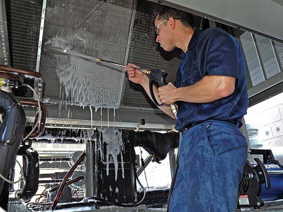 Our cleaning process