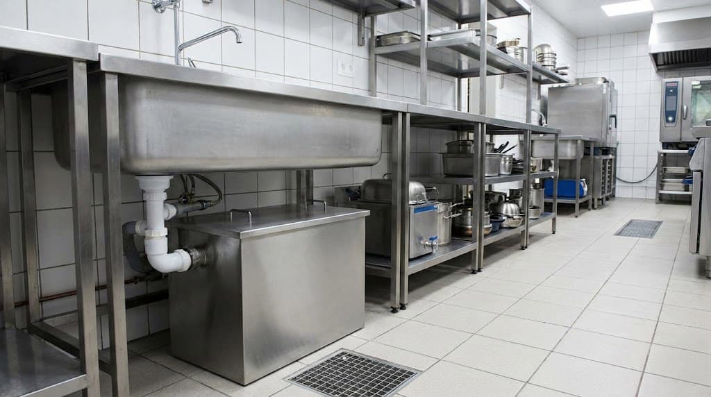 grease trap for a restaurant
